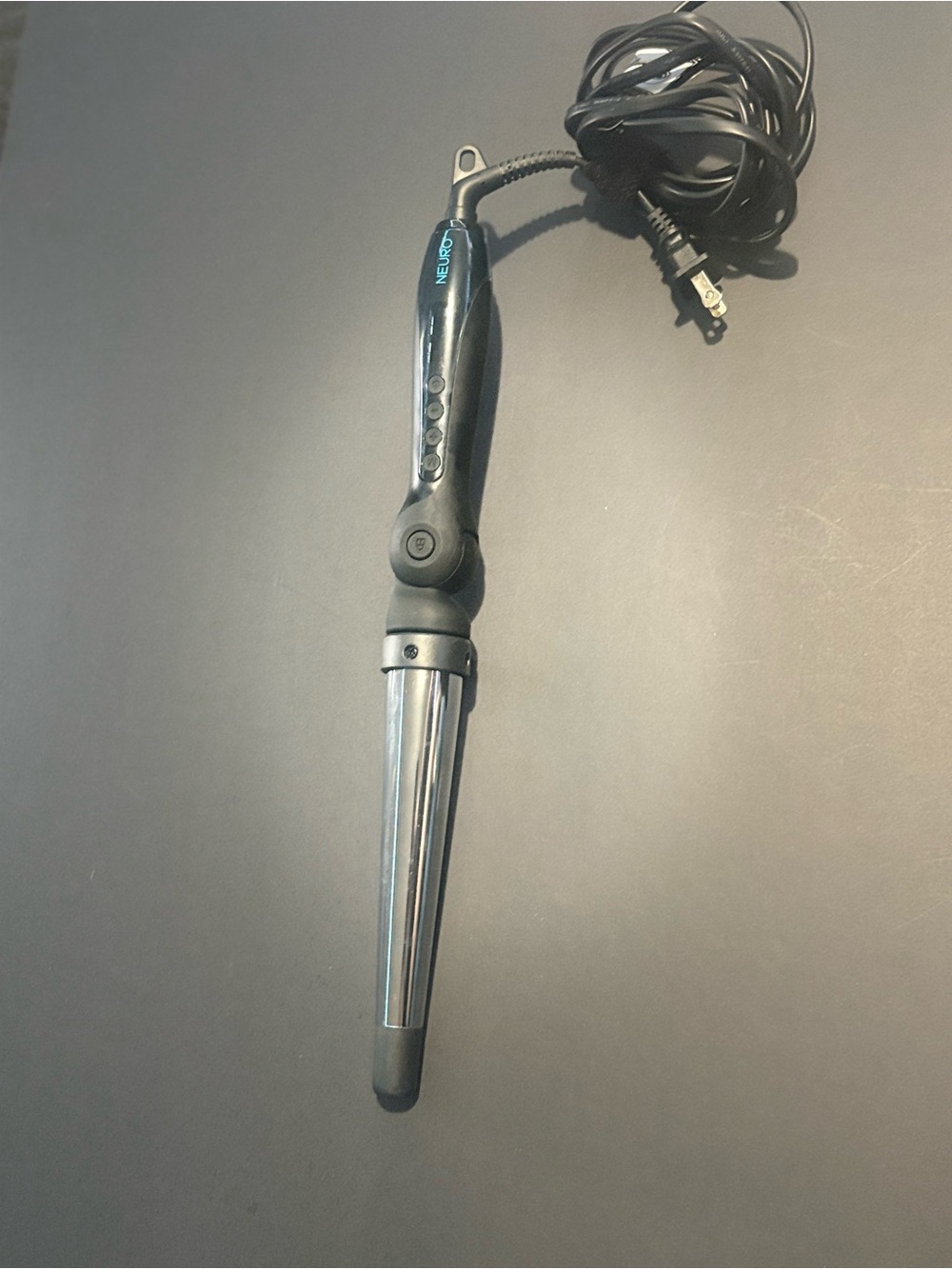 Paul Mitchell Black and Silver Tapered Curling Wand